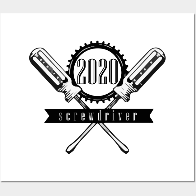 screwdriver 2020 Wall Art by Spring Moon
